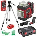 Flex 360&deg; Kreuzlinien-Laser mit Empf&auml;ngermodus ALC 3/360-G/R 10.8