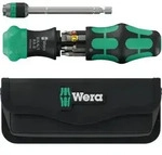 Wera Kraftform Kompakt 26 RA-R Ratschenschraubendreher 6-tlg mit Tasche und Bits