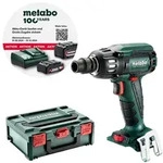 Metabo Akku-Schlagschrauber SSW 18 LTX 400 BL+ Metabox ohne Akku / Ladeger&auml;t