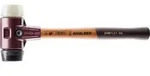 HALDER Schonhammer SIMPLEX L&auml;nge 405mm Kopf-&Oslash; 60mm mittelhart/hart schwarz/Nylon