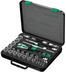 Wera 8100 SC 2 Zyklop Speed-Knarrensatz, 1/2"-Antrieb, metrisch, 37-teilig