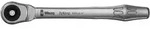 Wera 8003 A Zyklop Metal-Knarre mit Durchsteckvierkant mit 1/4"-Antrieb