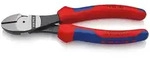 KNIPEX Kraft-Seitenschneider, Schwarz atramentiert, mit Mehrkomponenten-H&uuml;llen