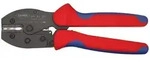 KNIPEX Crimpzange PreciForce 220 mm f&uuml;r Aderendh&uuml;lsen, Rohrkabelschuhe