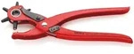 KNIPEX 90 70 220 Revolverlochzange rot pulverbeschichtet 220 mm
