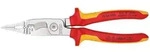 KNIPEX 13 86 200 Elektro-Installationszange verchromt 200 mm, VDE