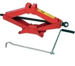 Br&uuml;der Mannesmann Werkzeuge Scherenwagenheber Trgf.1500 kg Hub 260 mm Bau-H