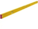 Stabila Aluminium Wasserwaage Type 96-2 M, 200 cm, mit Seltenerd-Magneten