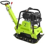 Zipper Benzin-R&uuml;ttelplatte ZI-RPE160C 6,0kW 30,5kN 730x420mm Inkl. Fahrwerk