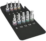 Wera 8740 C HF 1 Zyklop Bitnuss-Satz Innensechskant, mit Haltefunktion, 9-teilig