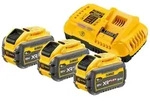 DeWalt Flexvolt Starter-Set 3xAkku 54V /162 Wh