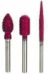 Proxxon 29060 Raspelfr&auml;ser mit Metallnadeln, Zylinder mit Rundkopf, 7,5 x 12 mm