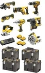 DeWalt Akku-Kombopack (8-tlg.), 18V