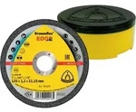 Klingspor Trennscheibe EDGE D125x1,2 mm INOX Bohrung 22,23 mm
