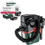 Metabo Akku Sauger AS 18 HEPA PC Compact 18 V 6L man. Filterreinigung + Zubeh&ouml;r