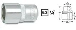 Hazet 6kt.-Steckschl&uuml;ssel-Einsatz, l:25mm, s: 14mm, 850-14