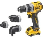 DeWalt Akku-Bohrschrauber, 4 K&ouml;pfe, 12 Volt