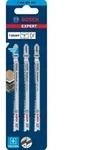 Bosch Expert Stichs&auml;geblatt T308BFP Hardwood 2-side clean percision 3tlg.