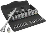 Wera 8100 SB 11 Zyklop Metal-Knarrensatz, Umschalthebel, 3/8"-Antrieb, z&ouml;llig