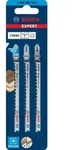 Bosch Expert Stichs&auml;geblatt T308B Wood 2-side clean 3tlg.
