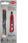 KNIPEX CutiX&reg; Universalmesser Ersatzteilset Stabilisierungsschiene Ersatzklingen