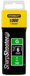 Stanley Klammern Typ G 12mm 1000 St