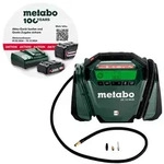 Metabo Akku Kompressor AK 18 V Multi 12V KFZ-Kabel inkl. Zubeh&ouml;r Sologer&auml;t