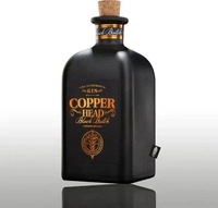Copperhead Gin Copperhead Black Batch London Dry Gin Flasche (0,5 Liter), Grundpreis: