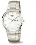 Boccia Herren Armbanduhr 3649-01 Classic Titan