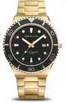 Bering Herren Armbanduhr 18940-732 Arctic Sailing Edelstahl gold IP