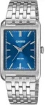 Casio Armbanduhr MTP-B215D-2AVER analog Edelstahl blau
