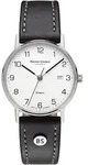 Bruno S&ouml;hnle Damen Armbanduhr 17-13106-221 Rondo Edelstahl Lederband schwarz