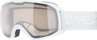 uvex S5506441031, uvex Goggle xcitd V Skibrille white matt/vario silver mirror