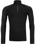 Ortovox 230 Compettion Zip Neck Funktionsshirt Herren Baselayer black raven - S