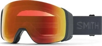 SMITH M007320NT99MP, Smith Goggle 4D Mag Skibrille slate ChromaPop Everyday Red