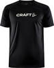 Kurzarm-T-Shirt Craft Core Essence Logo Schwarz - S