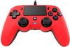 Nacon Wired Compact Controller Rot (PS4/PC) PS4OFCPADRED
