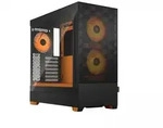 Fractal Design Pop Air RGB TG - Schwarz/Orange