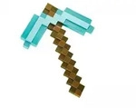 Disguise Minecraft Plastic Replica Diamond Pickaxe 40 cm