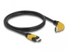 Delock High Speed HDMI Kabel 2.1 oben gewinkelt - Schwarz - 1m 86988