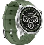 OnePlus Watch 3 [inkl. Silikonarmband gr&uuml;n] 46mm Edelstahlgeh&auml;use silber |...