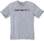 Carhartt CORE LOGO T-SHIRT S/S 103361 - heather grey - S
