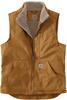 Carhartt® WASHED DUCK LINED MOCK NECK VEST 104277 - carhartt® brown - XL