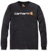 Carhartt 104107 CORE LOGO T-SHIRT L/S - carbon heather - L