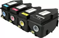 Ampertec 4 Kompatible Toner ersetzt Konica Minolta TNP-79 Multipack KCMY...