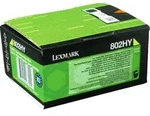 Lexmark Toner 80C2HY0 802HY yellow