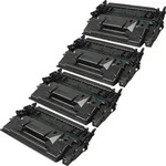 4 Ampertec Toner ersetzt HP CF226X 26X Multipack schwarz