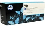 HP Tinte P2V85A 747 chromatic blau