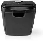 Nedis Aktenvernichter 10 Liter schwarz
