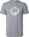 Gamsbokk SW10021-3, Gamsbokk G'weih T-Shirt grau-melange XL